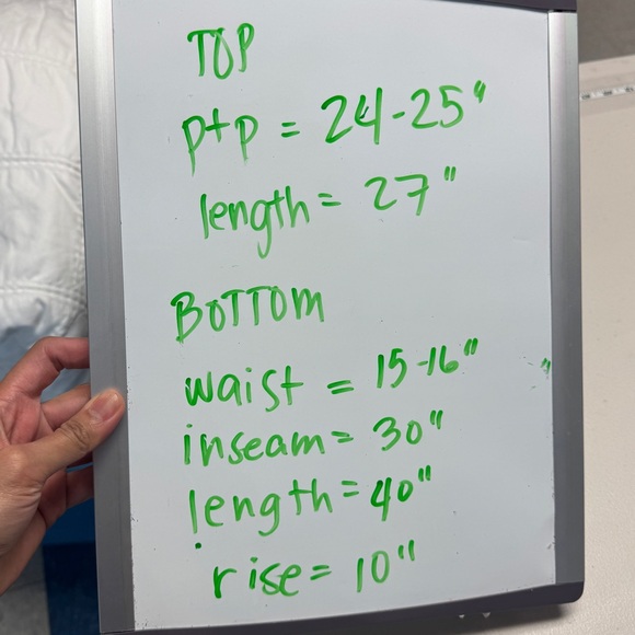 Hanna Andersson Green Stripe Pajama Set Size L Organic Cotton Comfy Sleepwear - Picture 11 of 15